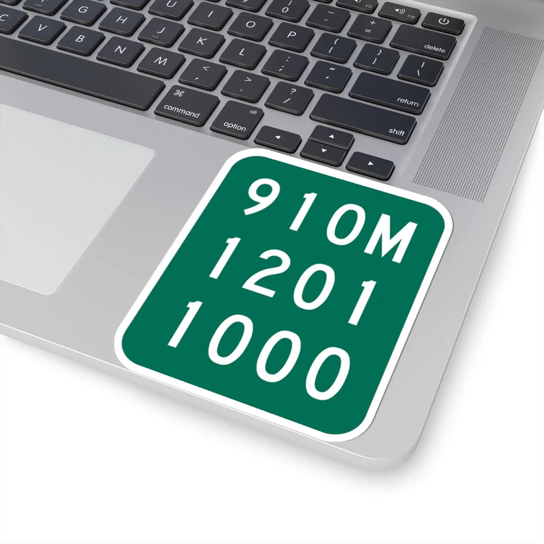 NY-910M (New York) (Road Sign) STICKER Vinyl Kiss-Cut Decal - The Sticker Space