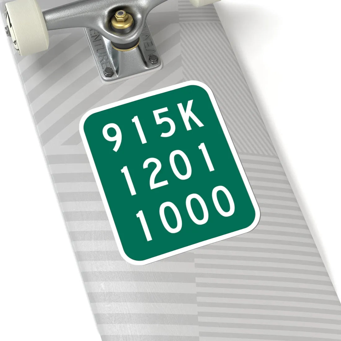 NY-915K (New York) (Road Sign) STICKER Vinyl Kiss-Cut Decal - The Sticker Space