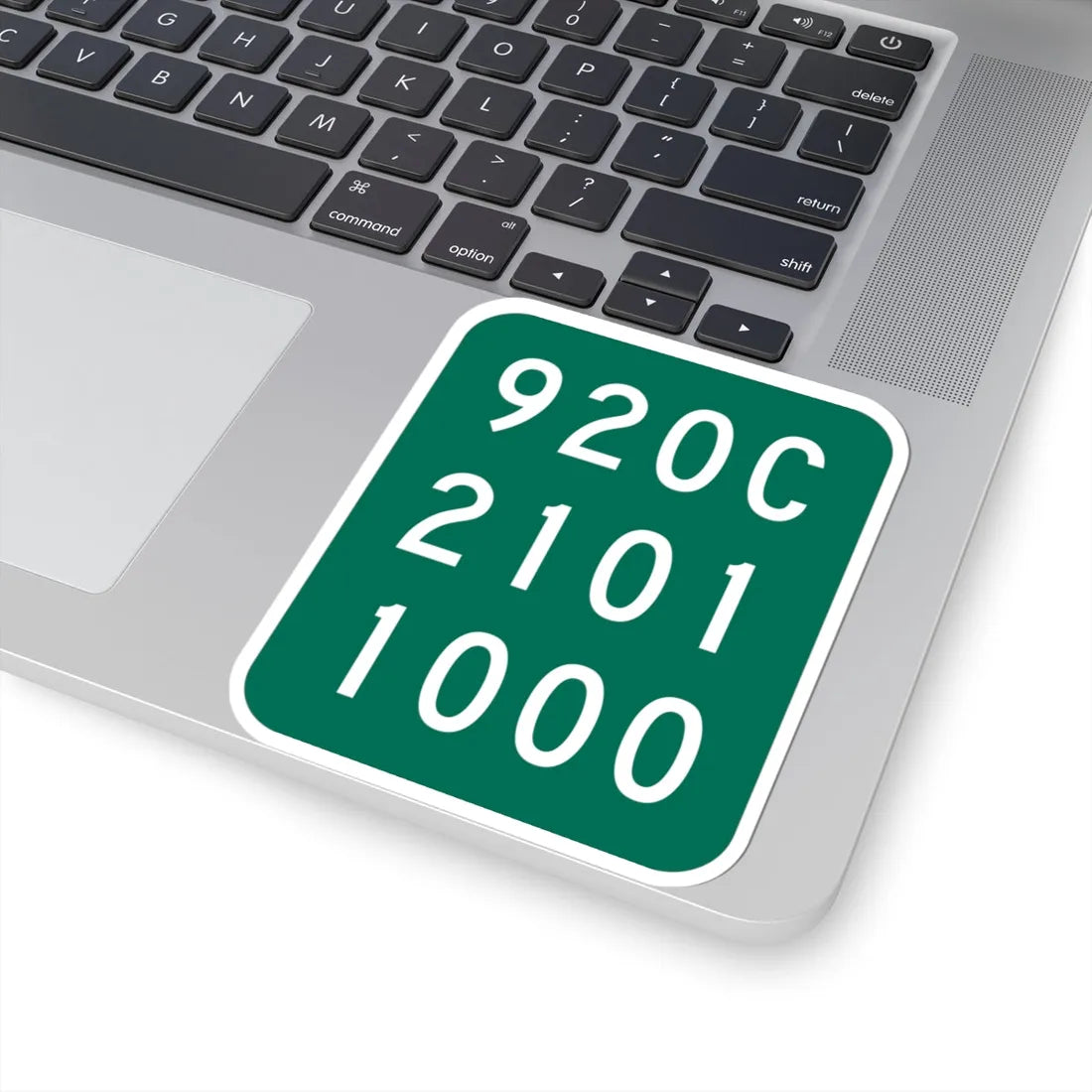 NY-920C (New York) (Road Sign) STICKER Vinyl Kiss-Cut Decal - The Sticker Space