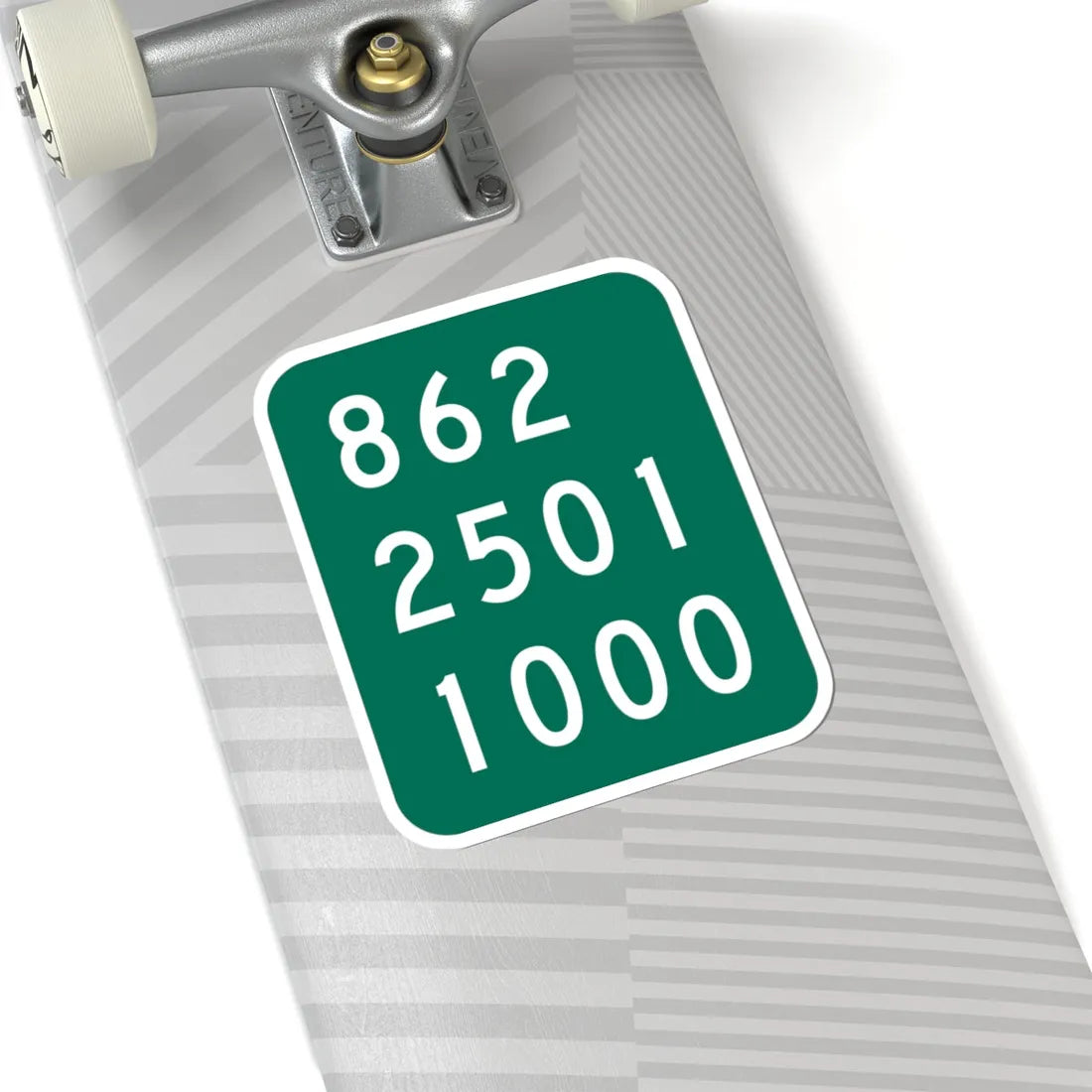 NY-920P (New York) (Road Sign) STICKER Vinyl Kiss-Cut Decal - The Sticker Space