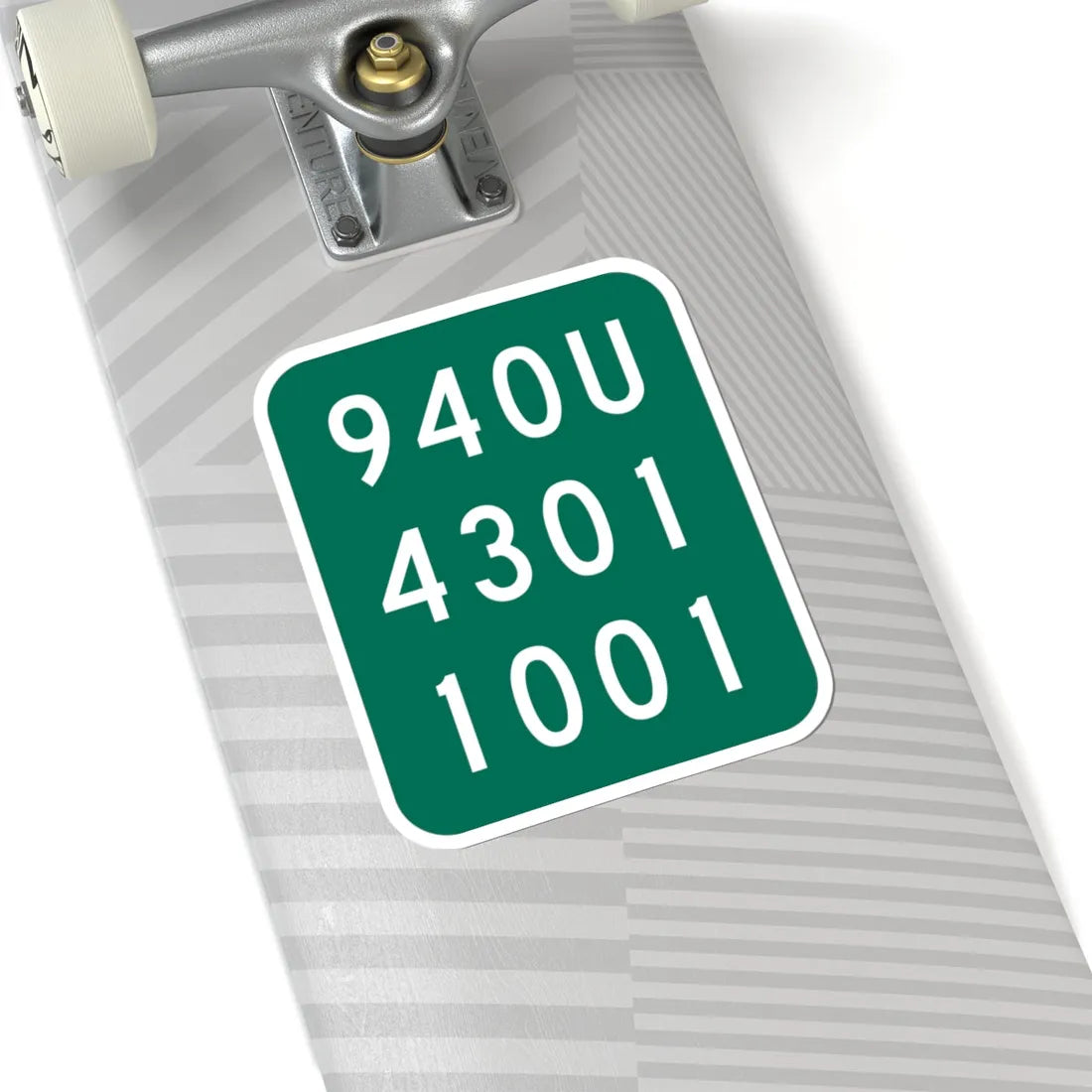 NY-940U (New York) (Road Sign) STICKER Vinyl Kiss-Cut Decal - The Sticker Space