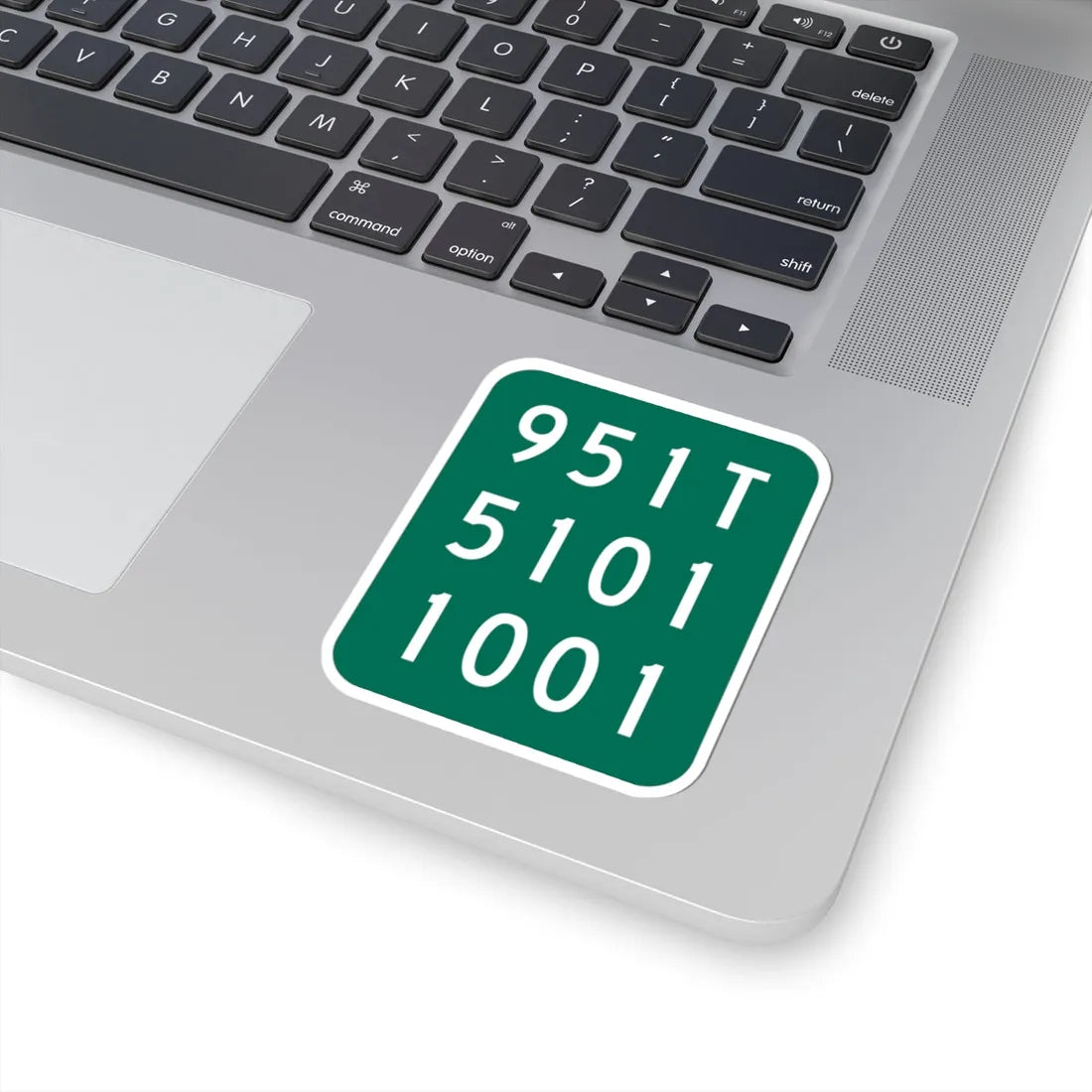 NY-951T (New York) (Road Sign) STICKER Vinyl Kiss-Cut Decal - The Sticker Space