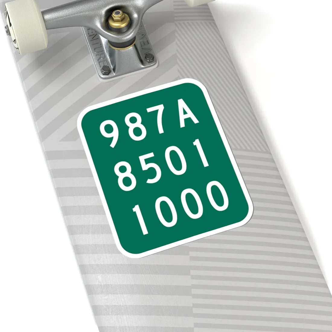 NY-987A (New York) (Road Sign) STICKER Vinyl Kiss-Cut Decal - The Sticker Space