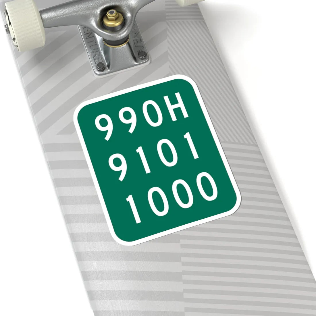 NY-990H (New York) (Road Sign) STICKER Vinyl Kiss-Cut Decal - The Sticker Space