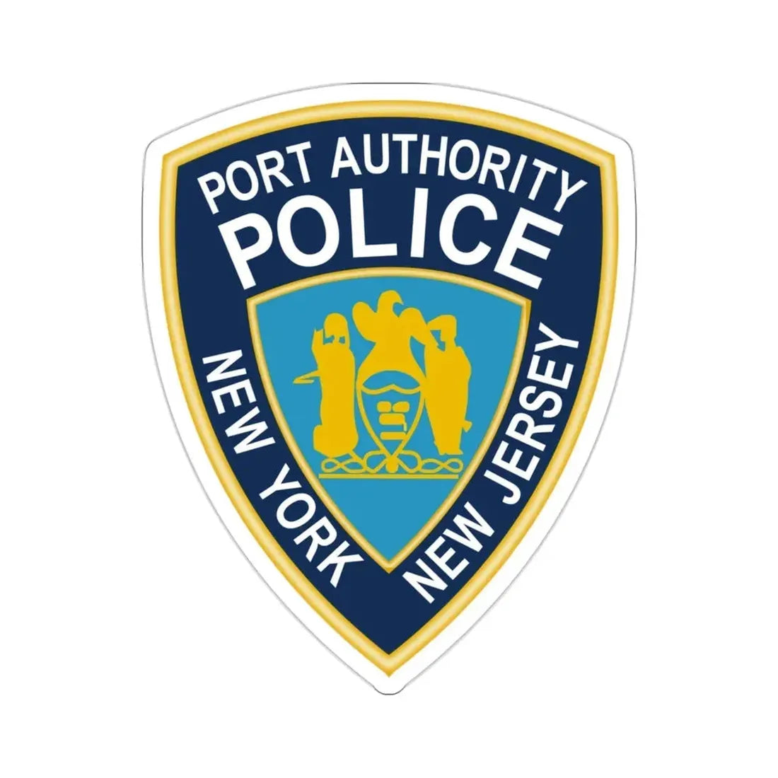 NY NJ Port Authority STICKER Vinyl Die-Cut Decal 3 Inch - The Sticker Space
