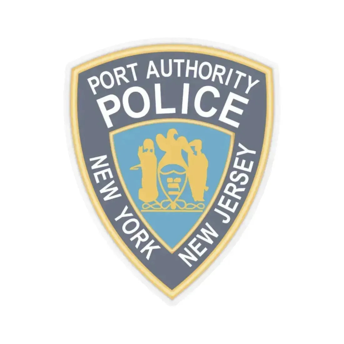 NY NJ Port Authority - STICKER Vinyl Kiss-Cut Decal 2 Inch Transparent - The Sticker Space