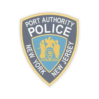 NY NJ Port Authority - STICKER Vinyl Kiss-Cut Decal 2 Inch Transparent - The Sticker Space