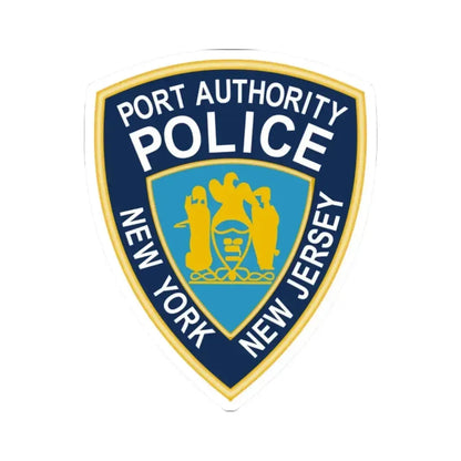 NY NJ Port Authority - STICKER Vinyl Kiss-Cut Decal 2 Inch White - The Sticker Space