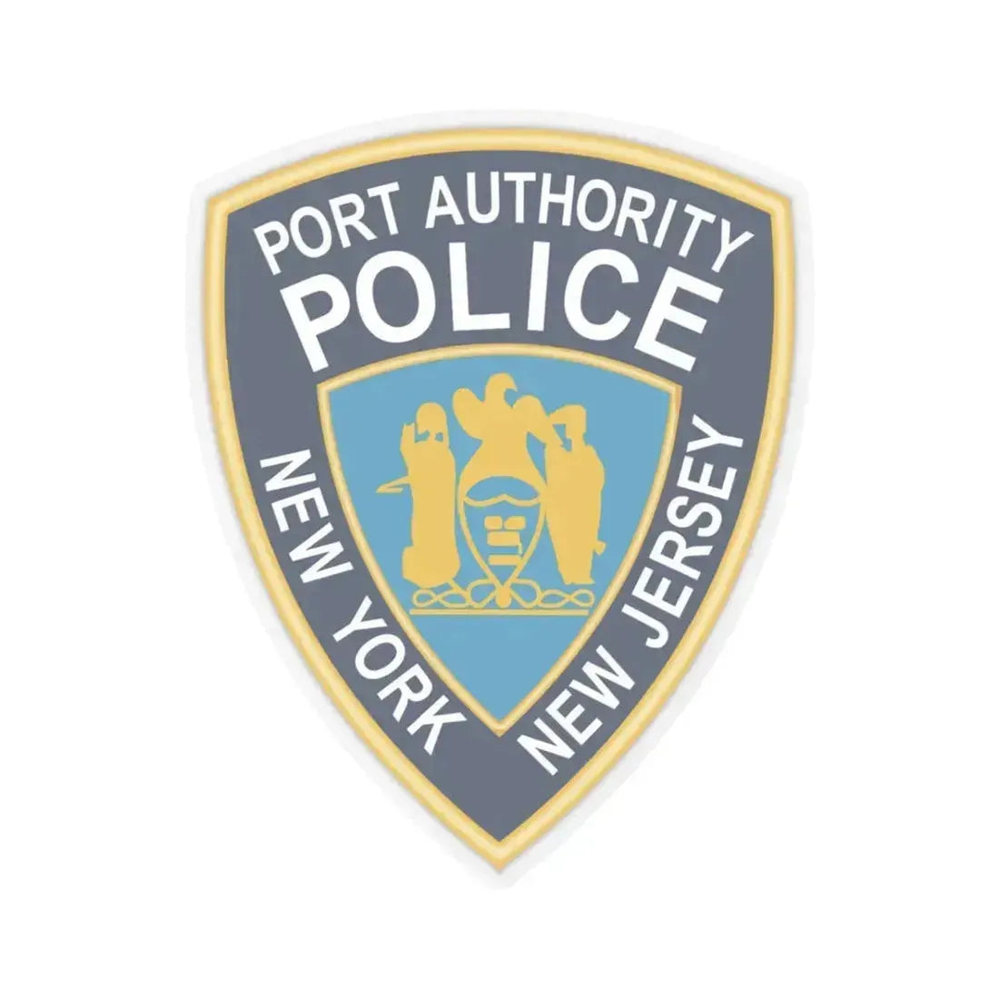 NY NJ Port Authority - STICKER Vinyl Kiss-Cut Decal 3 Inch Transparent - The Sticker Space