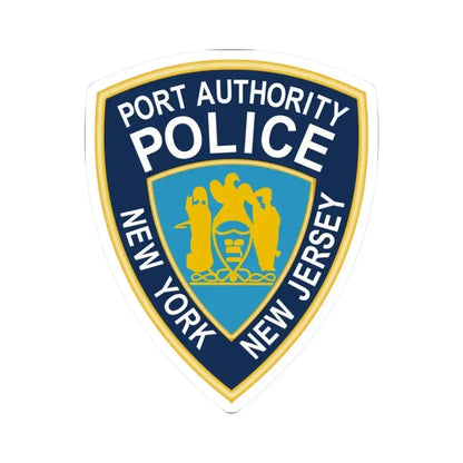 NY NJ Port Authority - STICKER Vinyl Kiss-Cut Decal 3 Inch White - The Sticker Space