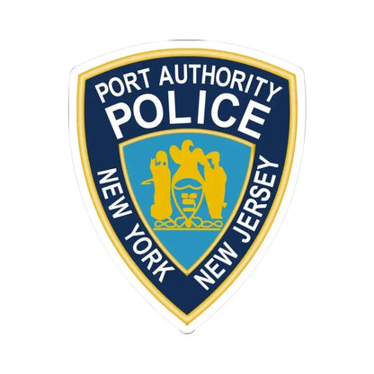 NY NJ Port Authority - STICKER Vinyl Kiss-Cut Decal 6 Inch White - The Sticker Space