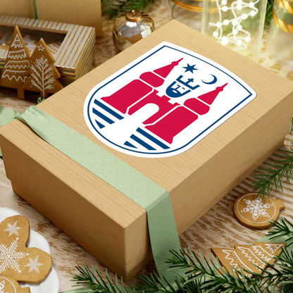 Nyborg Kommune coa (Denmark) (Coat of Arms) STICKER Vinyl Kiss-Cut Decal - The Sticker Space