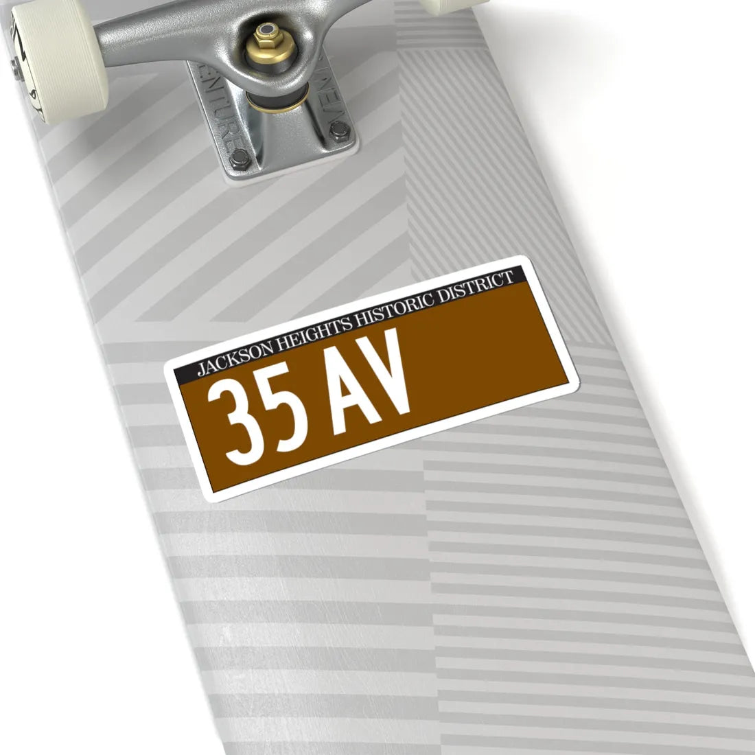 NYCDOT 35 AV Sign (New York) (Road Sign) STICKER Vinyl Kiss-Cut Decal - The Sticker Space
