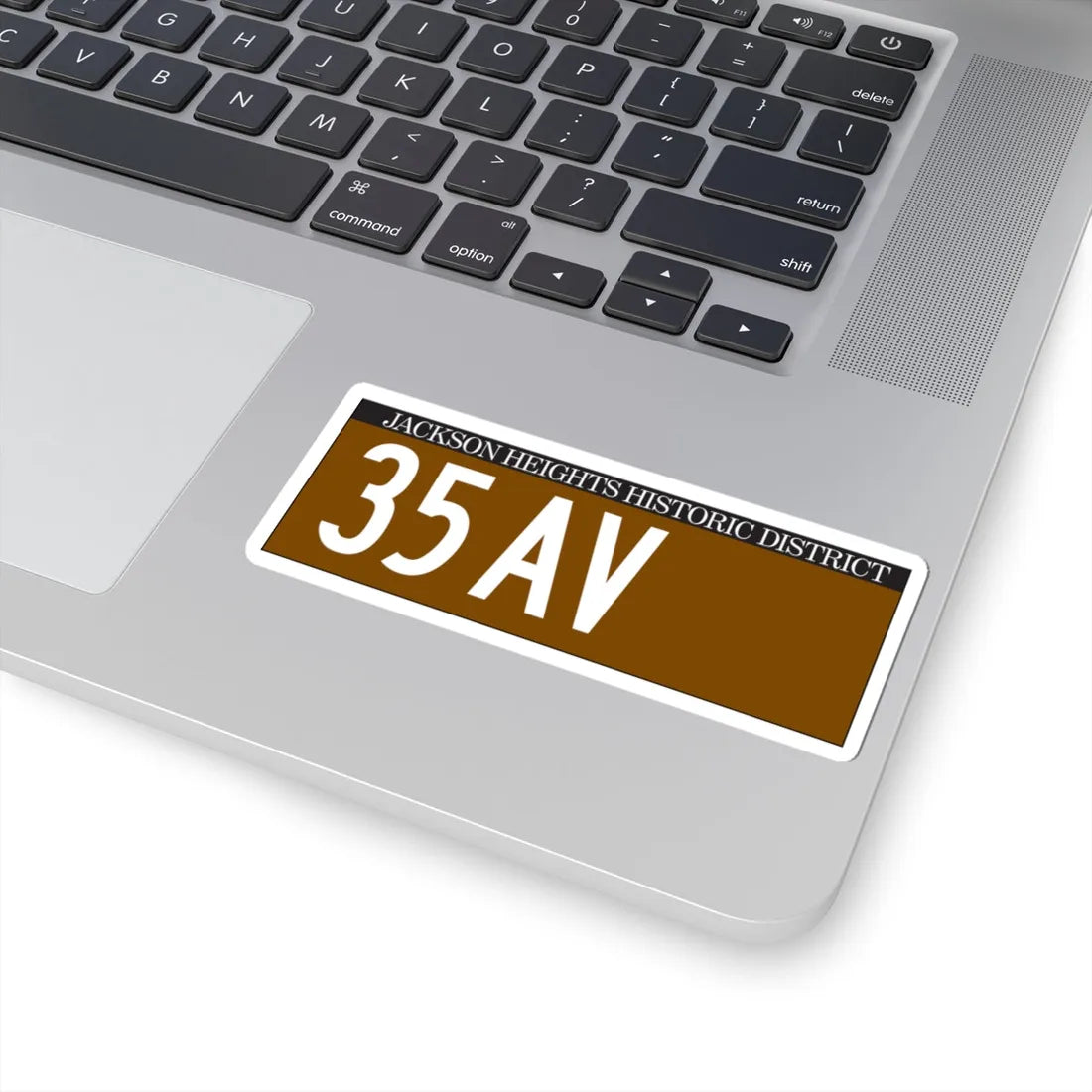 NYCDOT 35 AV Sign (New York) (Road Sign) STICKER Vinyl Kiss-Cut Decal - The Sticker Space