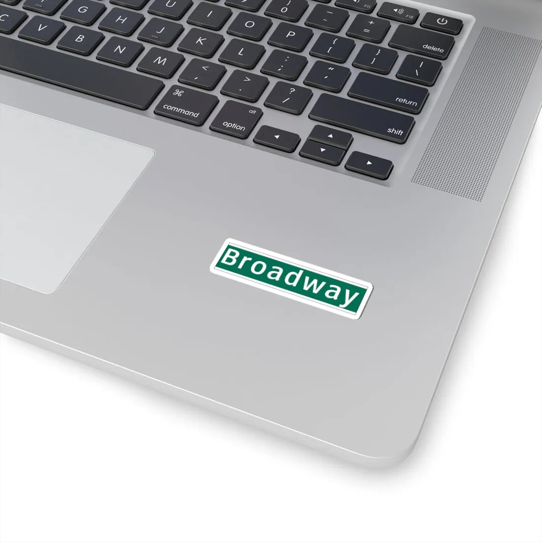 NYCDOT Broadway Sign 2 (New York) (Road Sign) STICKER Vinyl Kiss-Cut Decal - The Sticker Space