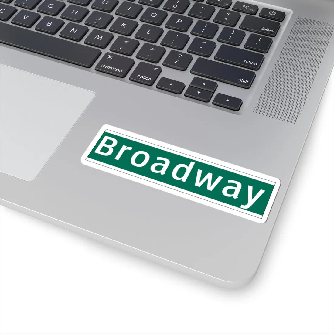 NYCDOT Broadway Sign 2 (New York) (Road Sign) STICKER Vinyl Kiss-Cut Decal - The Sticker Space