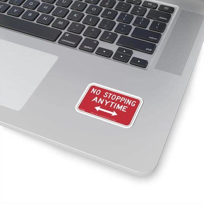 NYCDOT R7-20R (New York) (Road Sign) STICKER Vinyl Kiss-Cut Decal - The Sticker Space