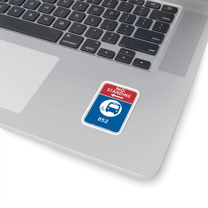 NYCDOT R7-61 (New York) (Road Sign) STICKER Vinyl Kiss-Cut Decal - The Sticker Space