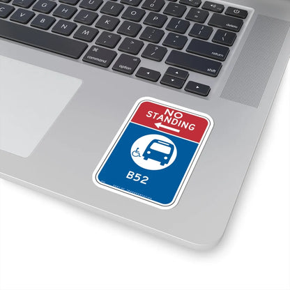 NYCDOT R7-61 (New York) (Road Sign) STICKER Vinyl Kiss-Cut Decal - The Sticker Space