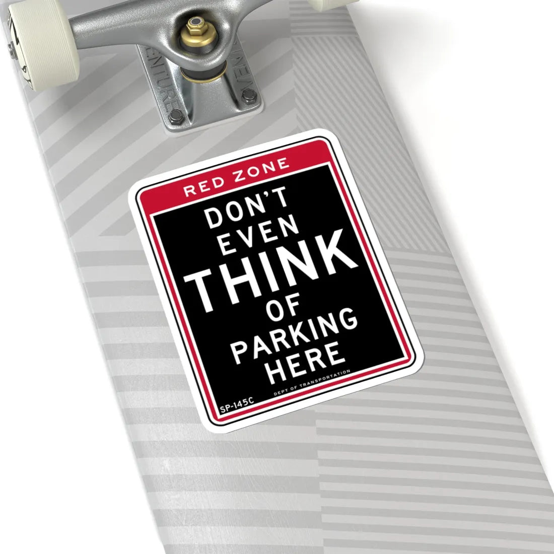NYCDOT SP-145C (New York) (Road Sign) STICKER Vinyl Kiss-Cut Decal - The Sticker Space