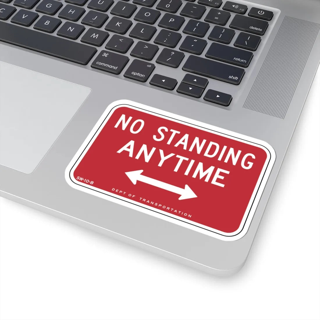 NYCDOT SP10-B (New York) (Road Sign) STICKER Vinyl Kiss-Cut Decal - The Sticker Space