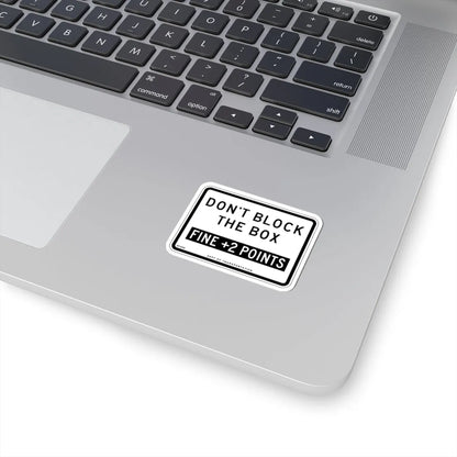 NYCDOT SR-1258 (New York) (Road Sign) STICKER Vinyl Kiss-Cut Decal - The Sticker Space