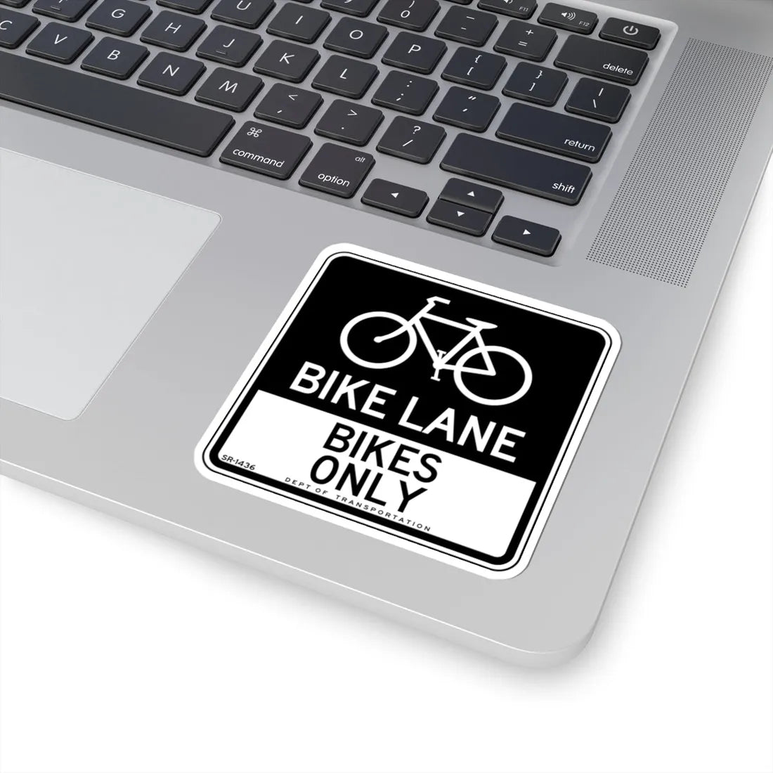 NYCDOT SR-1436 (New York) (Road Sign) STICKER Vinyl Kiss-Cut Decal - The Sticker Space