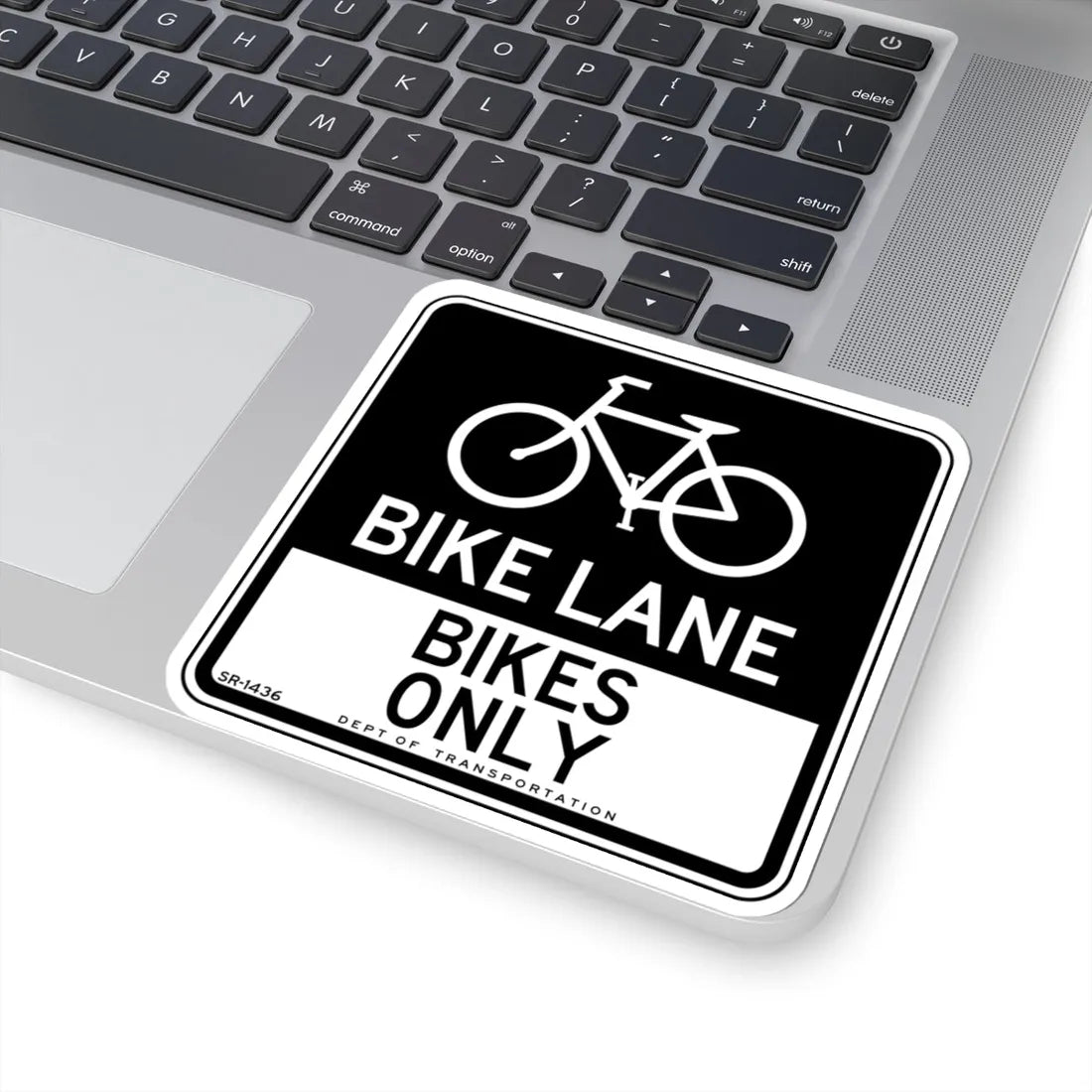 NYCDOT SR-1436 (New York) (Road Sign) STICKER Vinyl Kiss-Cut Decal - The Sticker Space