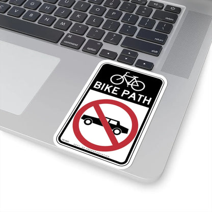NYCDOT SR-1801 (New York) (Road Sign) STICKER Vinyl Kiss-Cut Decal - The Sticker Space