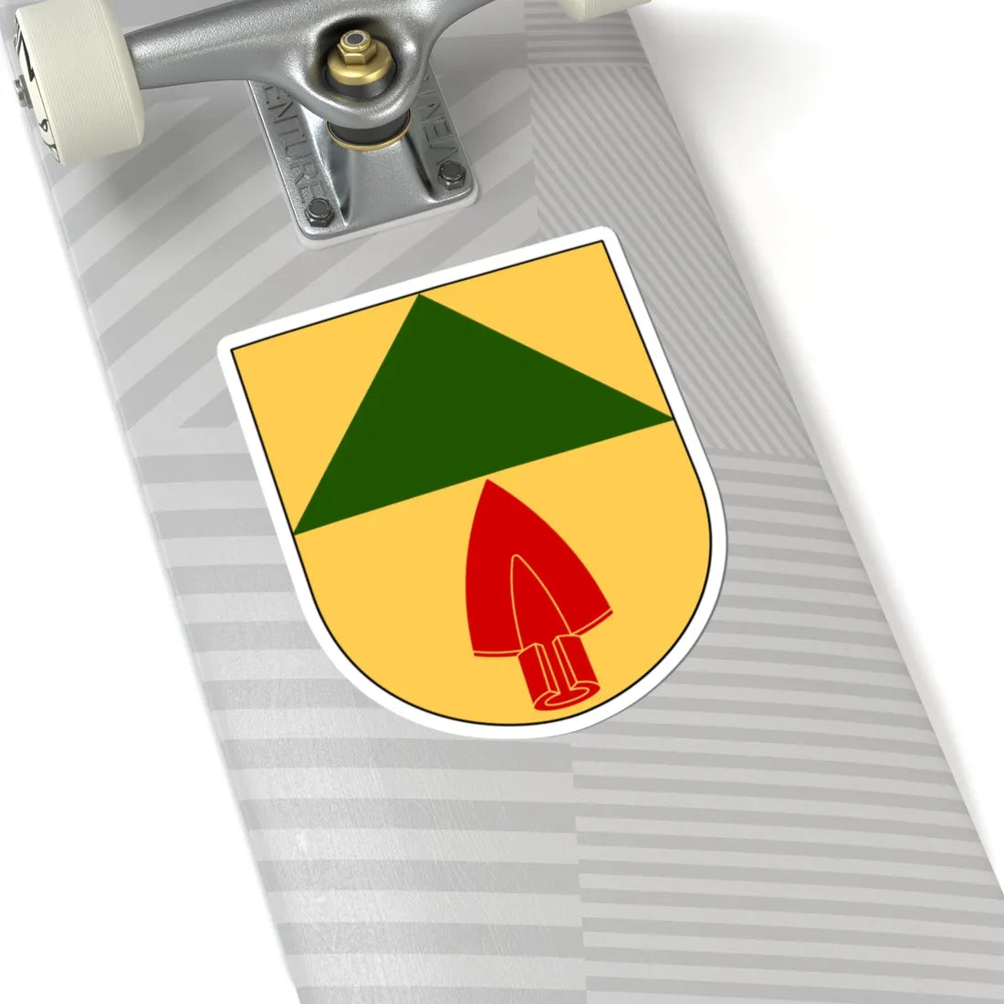 Nykil församling vapen (Sweden) (Coat of Arms) STICKER Vinyl Kiss-Cut Decal - The Sticker Space