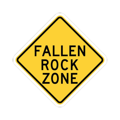 NYS NYW4-14 (New York) (Road Sign) STICKER Vinyl Kiss-Cut Decal 3 Inch White - The Sticker Space