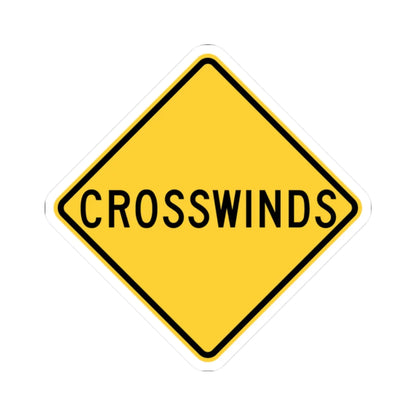 NYS NYW7-16 (New York) (Road Sign) STICKER Vinyl Kiss-Cut Decal 2 Inch White - The Sticker Space