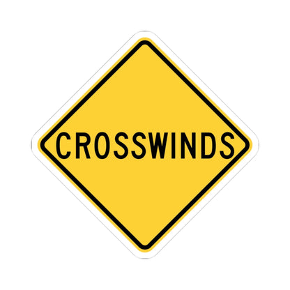 NYS NYW7-16 (New York) (Road Sign) STICKER Vinyl Kiss-Cut Decal 3 Inch White - The Sticker Space