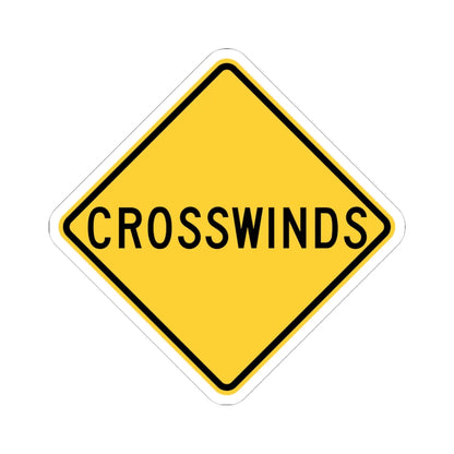 NYS NYW7-16 (New York) (Road Sign) STICKER Vinyl Kiss-Cut Decal 4 Inch White - The Sticker Space