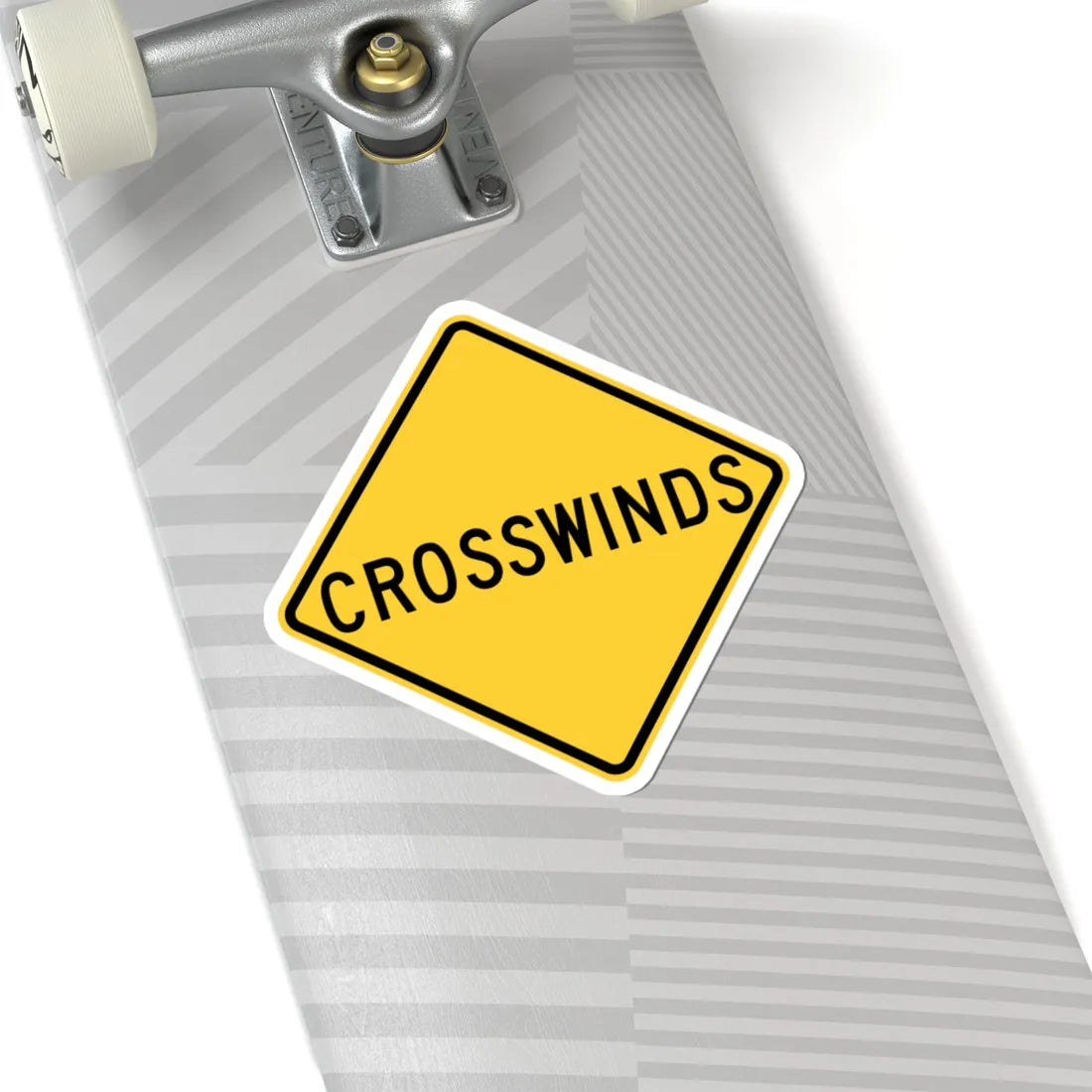 NYS NYW7-16 (New York) (Road Sign) STICKER Vinyl Kiss-Cut Decal - The Sticker Space