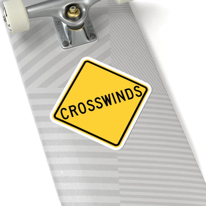 NYS NYW7-16 (New York) (Road Sign) STICKER Vinyl Kiss-Cut Decal - The Sticker Space