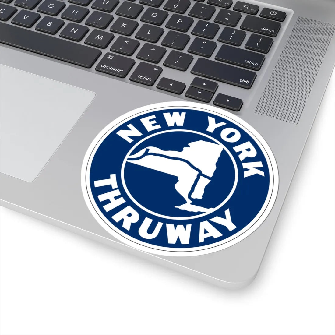 NYS Thruway Sign (New York) (Road Sign) STICKER Vinyl Kiss-Cut Decal - The Sticker Space