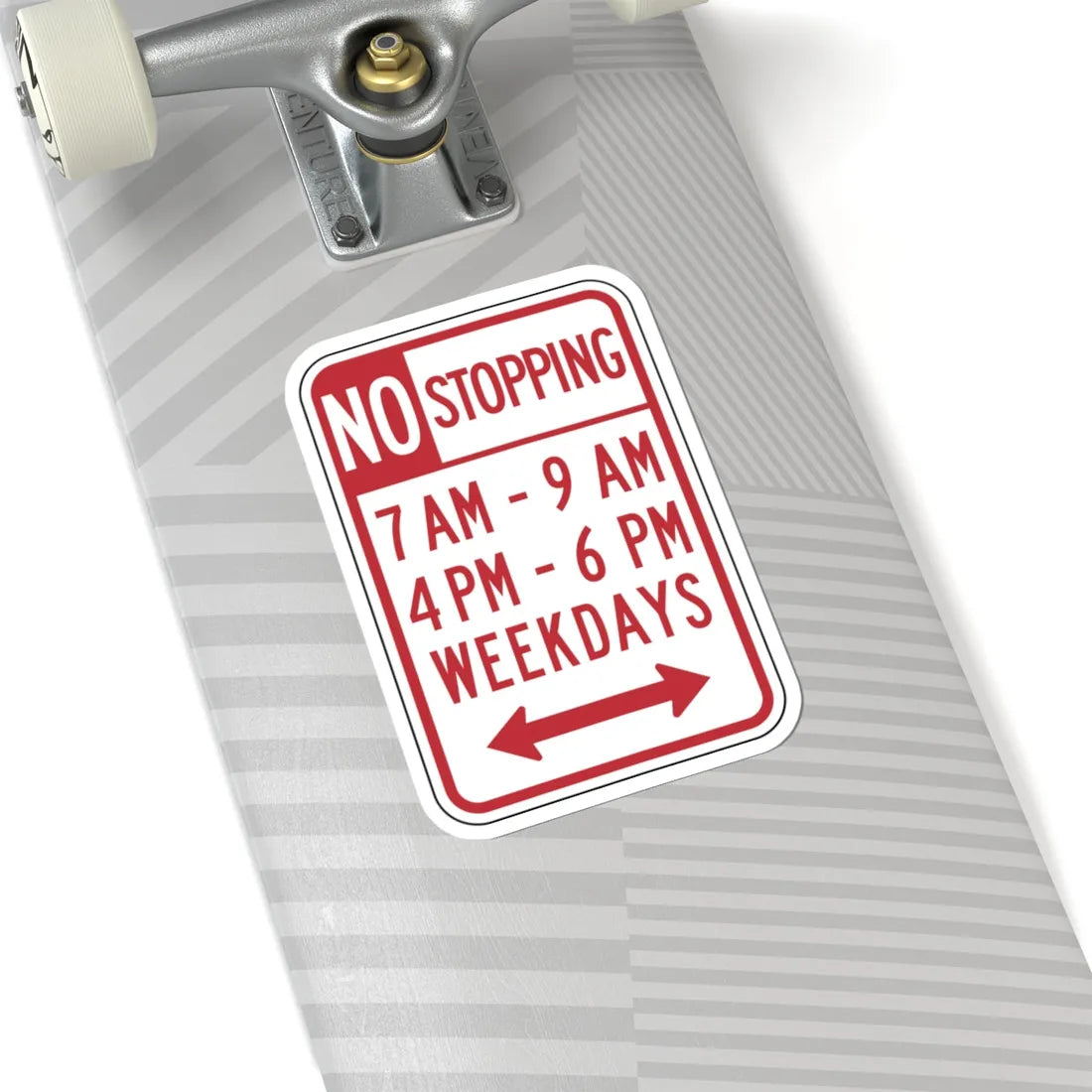 NYSDOT NYP1-8 (New York) (Road Sign) STICKER Vinyl Kiss-Cut Decal - The Sticker Space