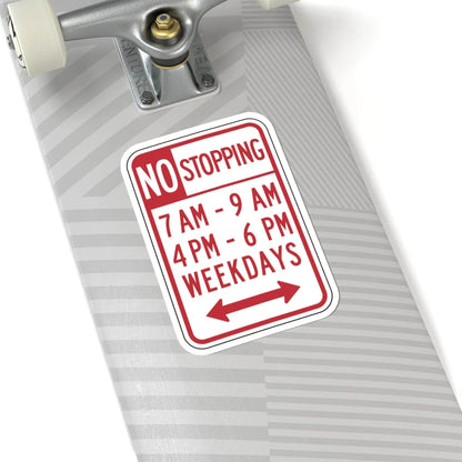 NYSDOT NYP1-8 (New York) (Road Sign) STICKER Vinyl Kiss-Cut Decal - The Sticker Space