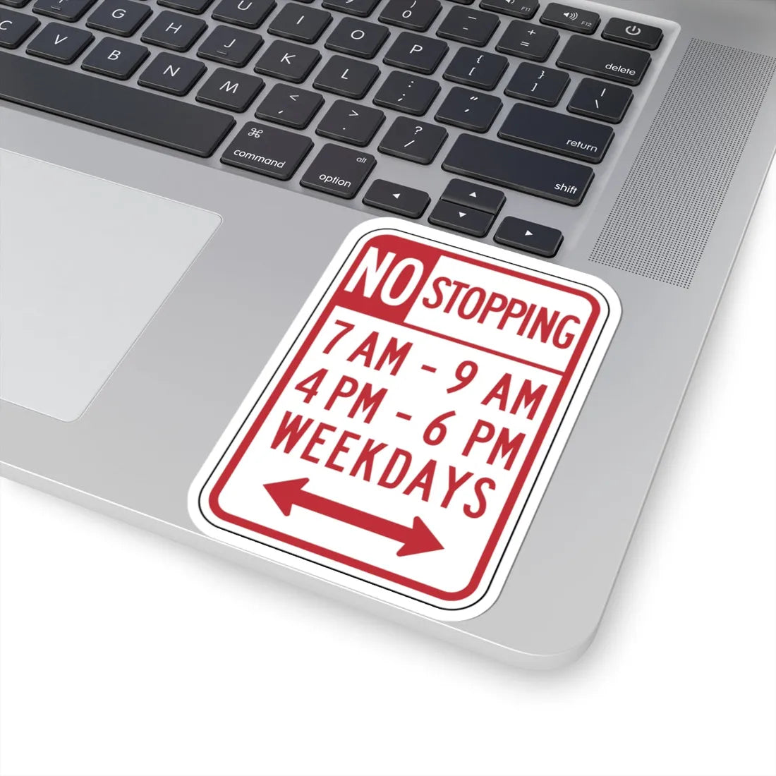 NYSDOT NYP1-8 (New York) (Road Sign) STICKER Vinyl Kiss-Cut Decal - The Sticker Space