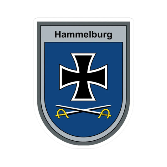OABtl Hammelburg (Germany) (Coat of Arms) STICKER Vinyl Kiss-Cut Decal 2 Inch White - The Sticker Space