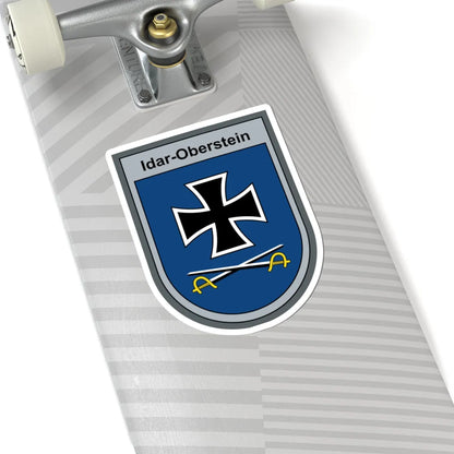 OABtl Idar-Oberstein (Germany) (Coat of Arms) STICKER Vinyl Kiss-Cut Decal - The Sticker Space