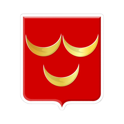 Obdam wapen 1816 (Netherlands) (Coat of Arms) STICKER Vinyl Kiss-Cut Decal 6 Inch White - The Sticker Space