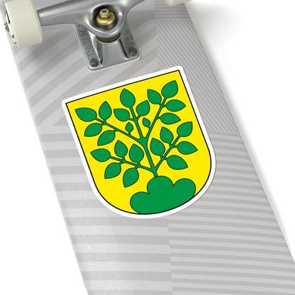 Oberbuchsiten-blazon (Switzerland) (Coat of Arms) STICKER Vinyl Kiss-Cut Decal - The Sticker Space