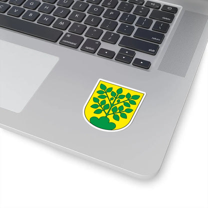 Oberbuchsiten-blazon (Switzerland) (Coat of Arms) STICKER Vinyl Kiss-Cut Decal - The Sticker Space