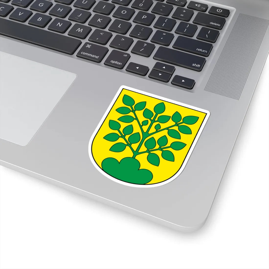 Oberbuchsiten-blazon (Switzerland) (Coat of Arms) STICKER Vinyl Kiss-Cut Decal - The Sticker Space