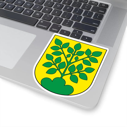 Oberbuchsiten-blazon (Switzerland) (Coat of Arms) STICKER Vinyl Kiss-Cut Decal - The Sticker Space