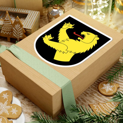 Oberembrach-blazon (Switzerland) (Coat of Arms) STICKER Vinyl Kiss-Cut Decal - The Sticker Space