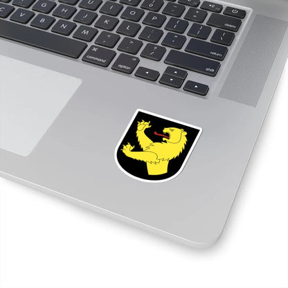 Oberembrach-blazon (Switzerland) (Coat of Arms) STICKER Vinyl Kiss-Cut Decal - The Sticker Space