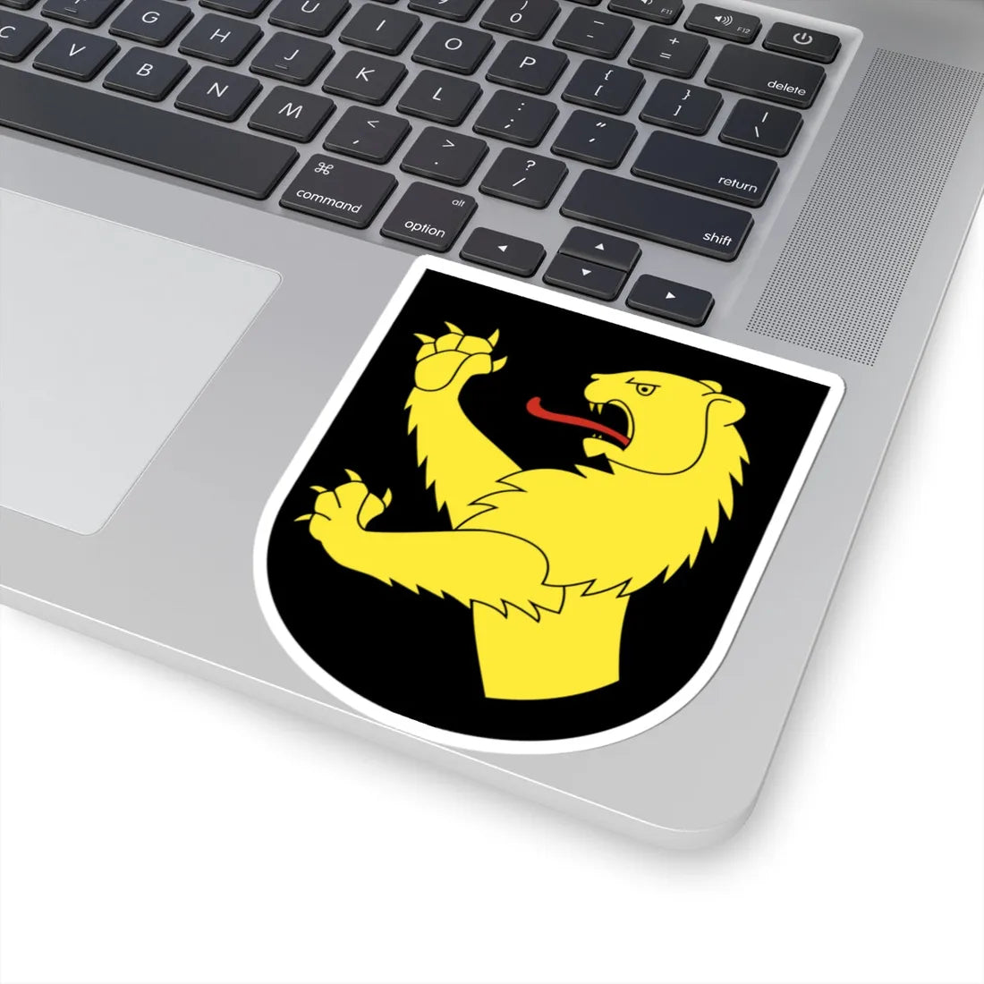 Oberembrach-blazon (Switzerland) (Coat of Arms) STICKER Vinyl Kiss-Cut Decal - The Sticker Space